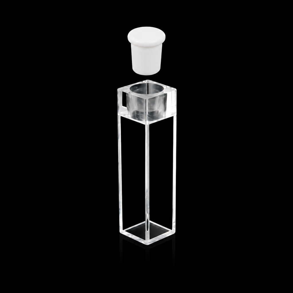 [Q22010] Standard Fluorometer Cuvette With Stopper - Q22010