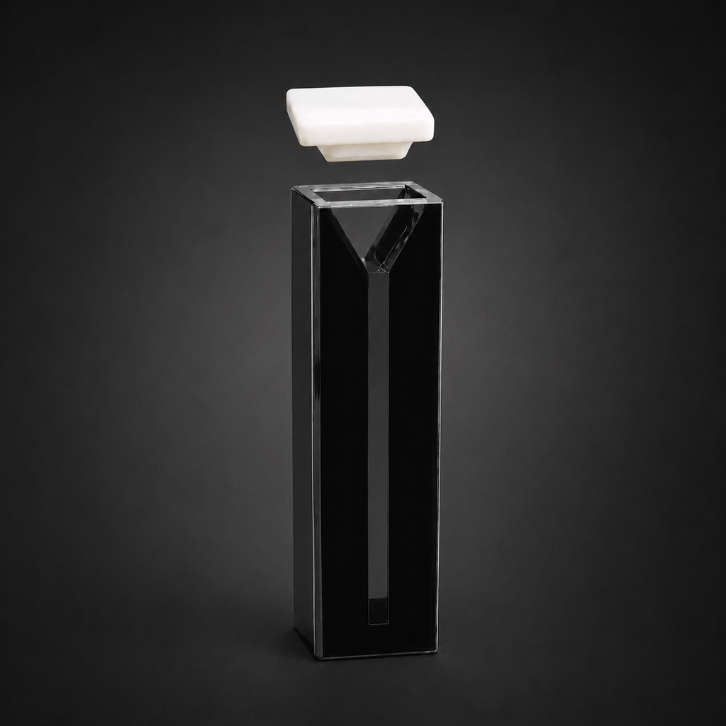 [Q31101] Micro Quartz Cuvette Black Walls - Q31101