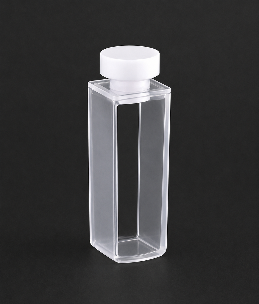 [Q14010] Spectrophotometer Cuvette with Stopper and Round Bottom - Q14010